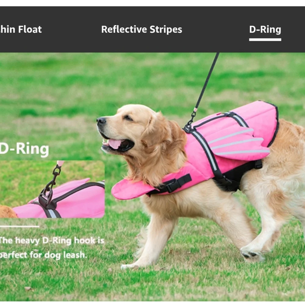 NWT Dog Life Vest Chin Float S Small